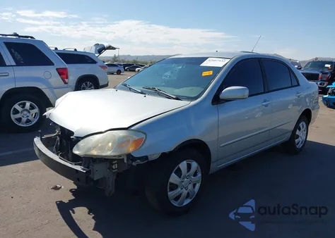 2004 Toyota Corolla Le из США, поврежденный, VIN 1NXBR32E64Z299206